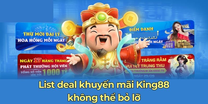 Khuyến mãi tại casino King88 giúp bạn bùng nổ doanh số